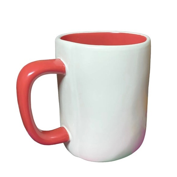 Valentine’s Day RAE DUNN “I ADORE YOU” Ceramic MUG by Magenta 202 Red LOVE GIFT - Picture 4 of 6